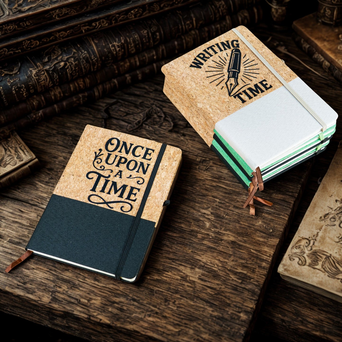 Eco-Friendly Cork Notebook L-1166