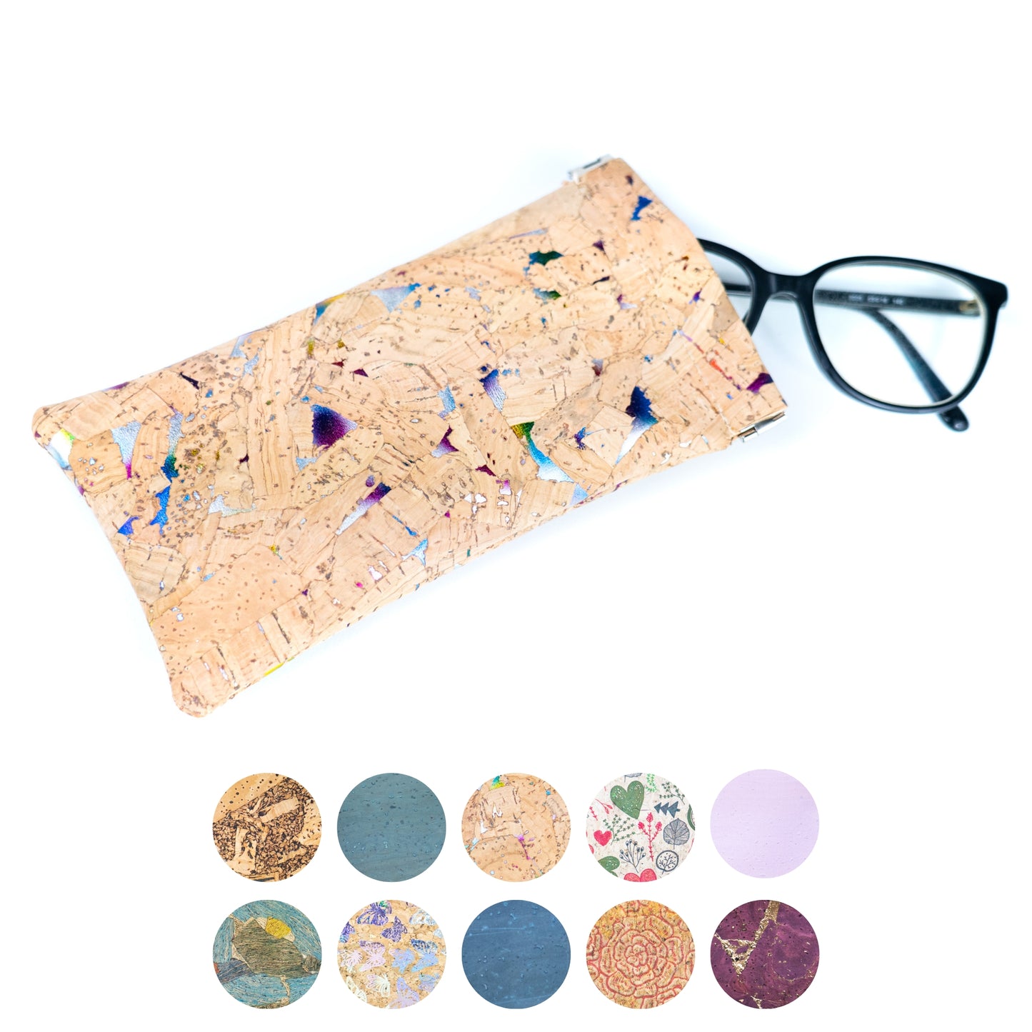 Cork Glasses Sleeve Soft & Scratch-Resistant BAGP-337（5units）