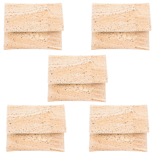 Minimalist Cork Wallet with Snap Closure BAGP-233A（5units）