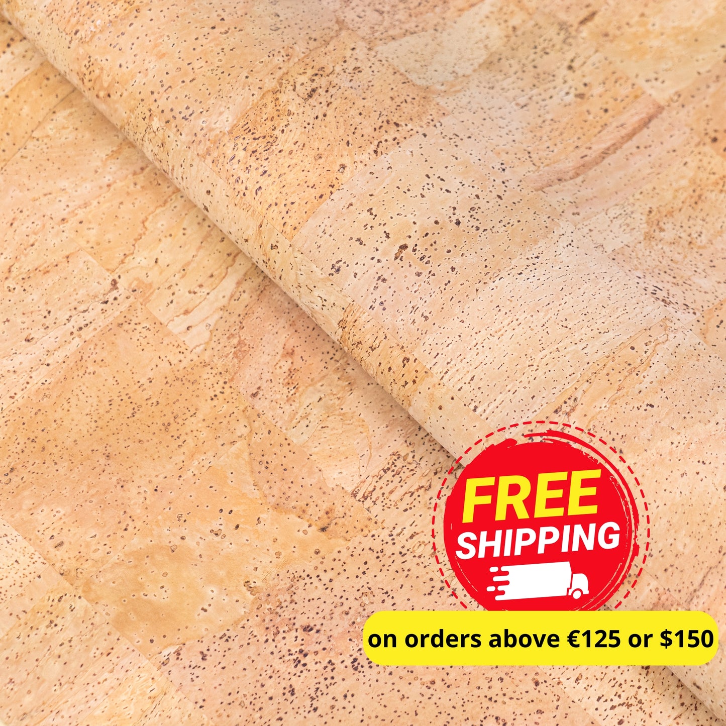 Natural Cork fabric COF-683