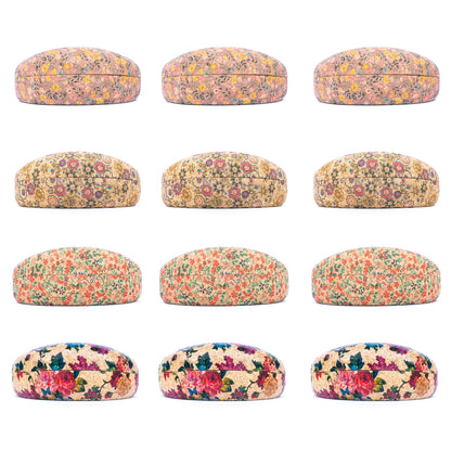 Eco-Friendly Natural Cork Glasses Case L-1111-MIX-12