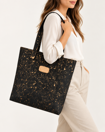 Cork Tote Bag with Matching Coin Purse – BAGP-404