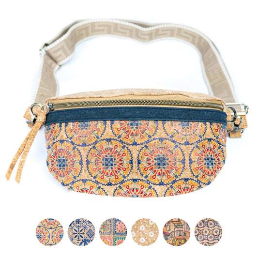 Cork Fanny Pack – Mandala Pattern BAGD-609