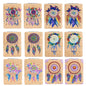 Rectangular Cork Compact Mirror - Dreamcatcher Design (12-Pack) L-1152-MIX-12