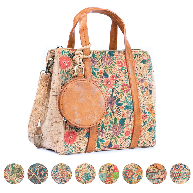 Flash Sale Printed Cork Crossbody and Handbag for Women BAGD-549