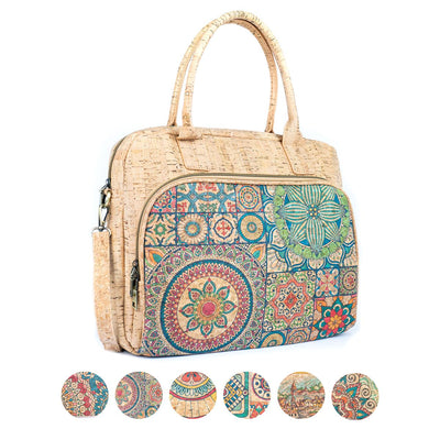 Flash Sale Mandala Print Cork Women's Briefcase BAGD-546