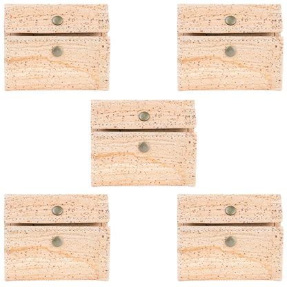 Tri-Fold Cork Wallet with Snap Closure BAGP-265A（5units）