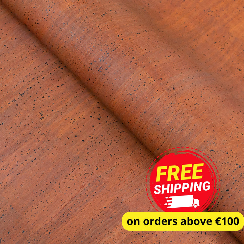Terracotta Cork Fabric COF-610