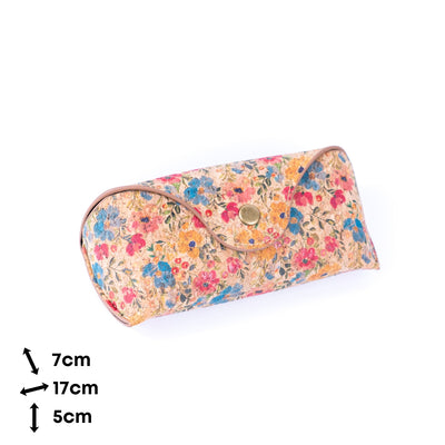 Printed Cork Eyeglass Cases L-1080A-12（12units)