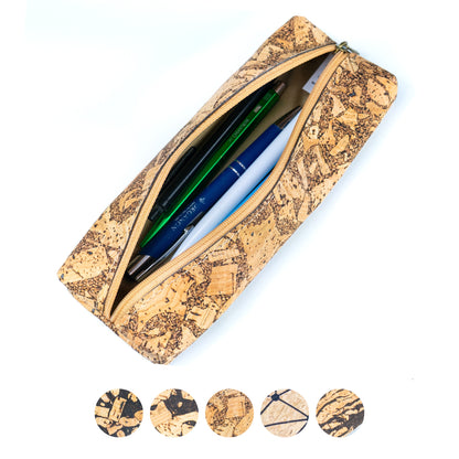Cork Pencil Case – Pack of 5 | Lightweight, Durable & Stylish BAGP-339