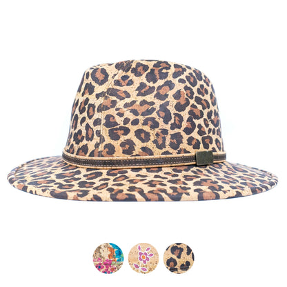 Cork Fedora Hat L-1142