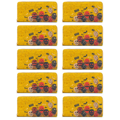 Halloween Cork Wallet – Spooky Printed Wallet | BAGD-625-10