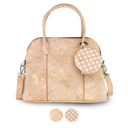 Cork Handbag with Coin Purse — BAGD-639