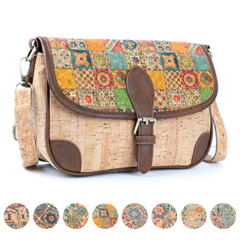 Printed Cork & PU Women&