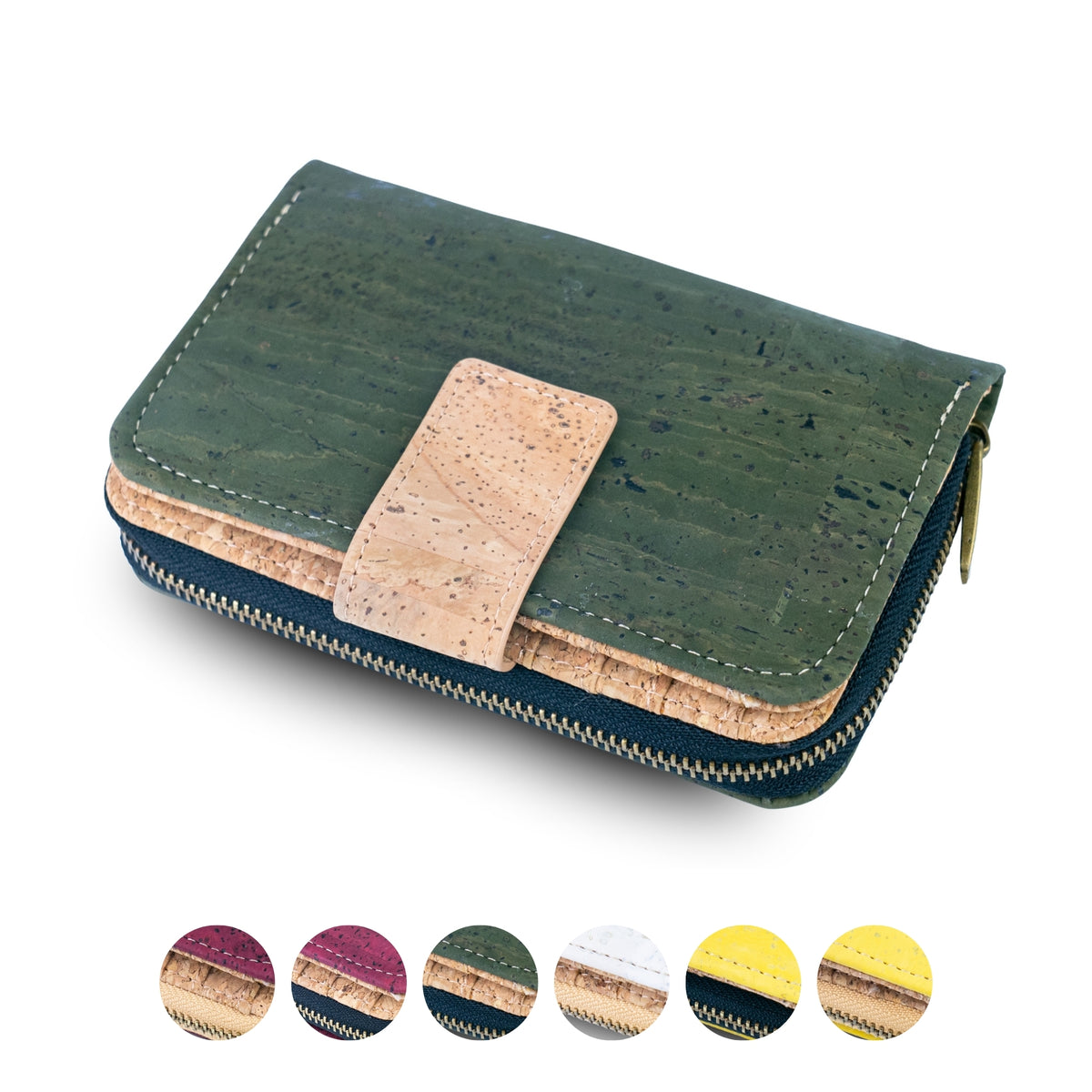 Stylish and Functional Medium-Sized Women's Cork Wallet BAGP-386