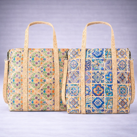 Cork Shoulder Tote Bag for Women BAGD-614