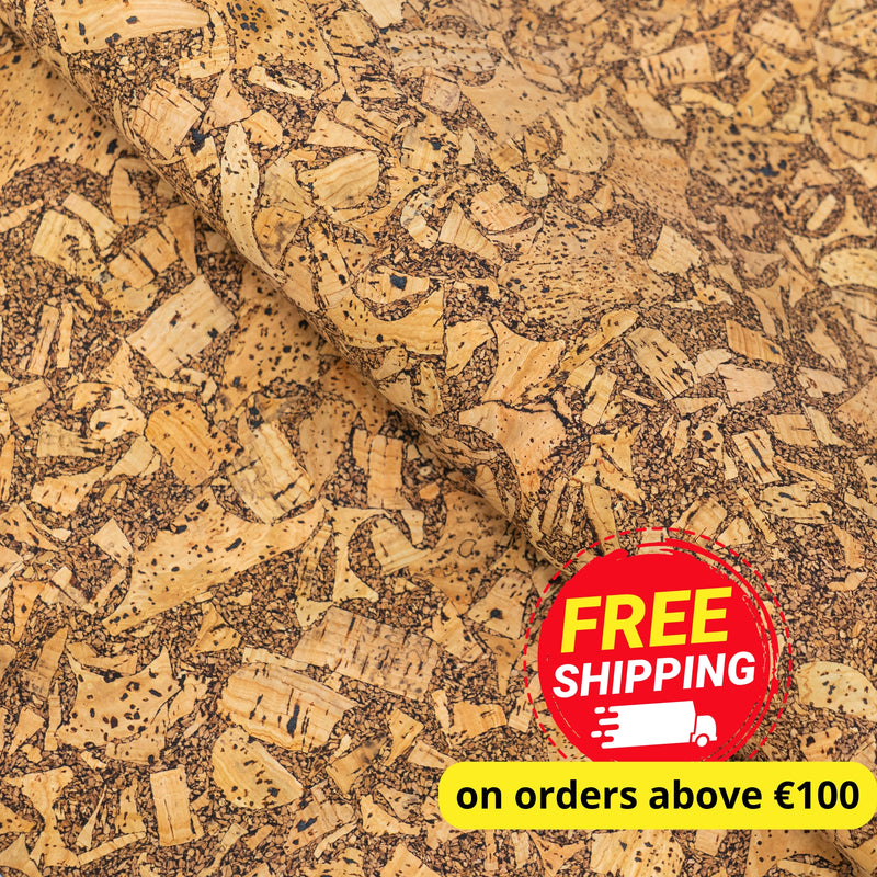 Cork Fabric Mixed with Coffee Grounds COF-660