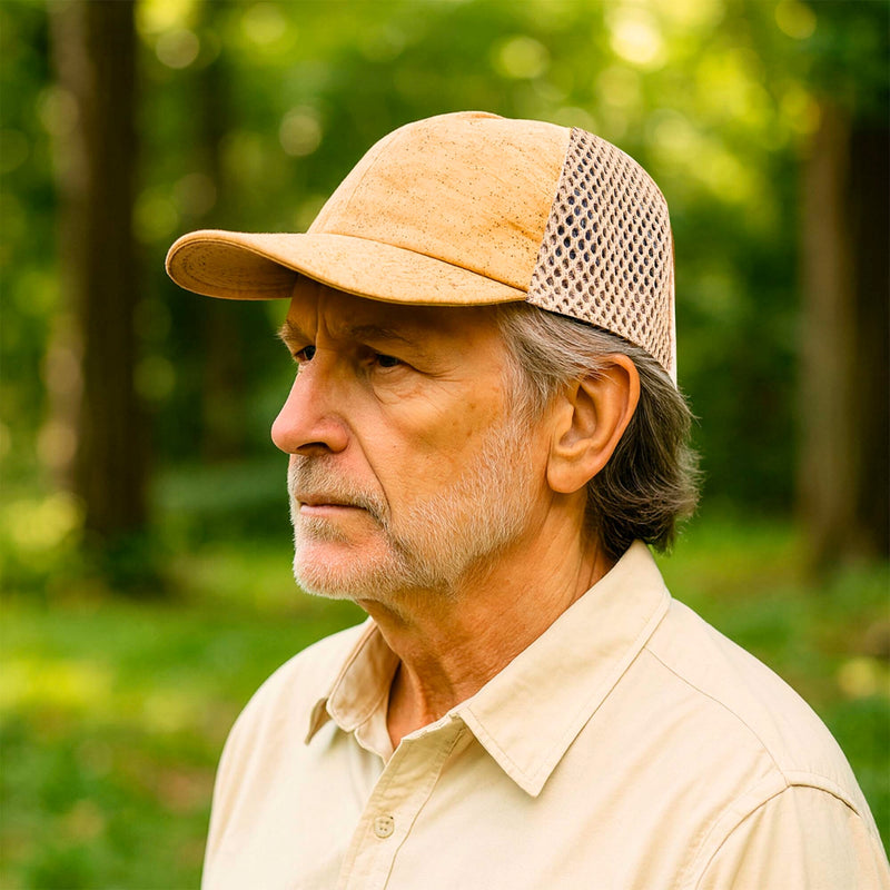 Cork Trucker Cap L-1148