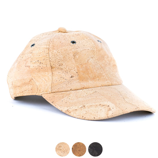 Unisex Natural Cork Baseball Cap L-1126
