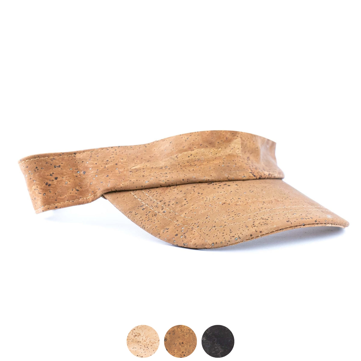 Natural Cork Sun Visor Hat L-1127
