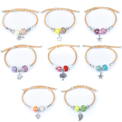 Handmade Cork Bracelet BR-424-MIX-8