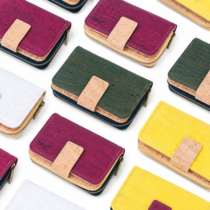 Stylish and Functional Medium-Sized Women's Cork Wallet BAGP-386