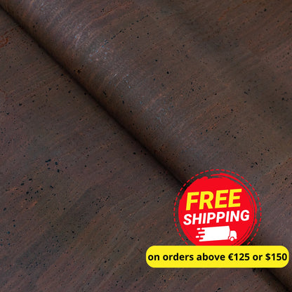 Earthy Brown Cork Fabric COF-609