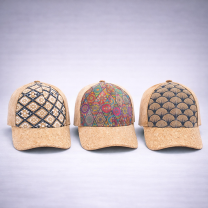 Cork hat natural women men cork Baseball cap L-516