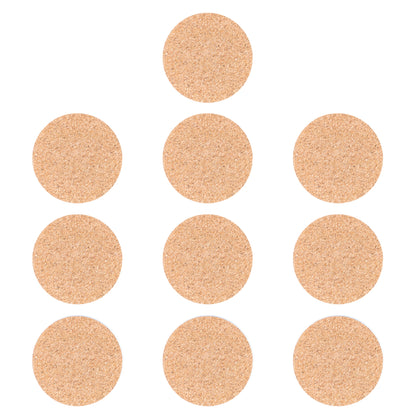10units- Natural Cork Coasters L-1172-10