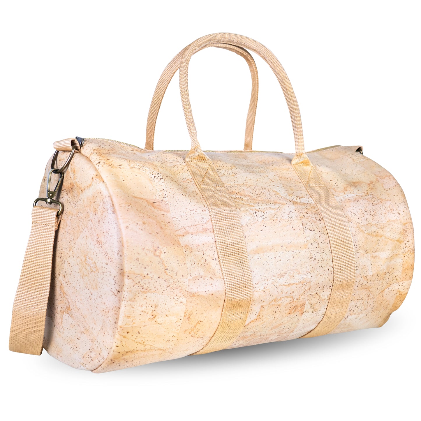 Cork Duffle Bag – Natural & Brown | Lightweight, Vegan & Travel-Ready BAGP-335