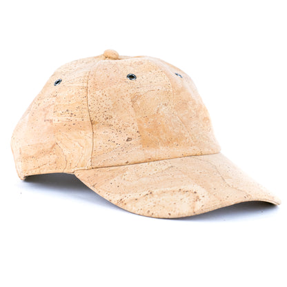 Unisex Natural Cork Baseball Cap L-1126
