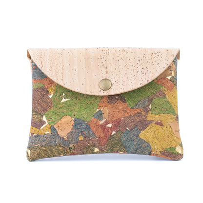 Cork Coin Purse | Set of 5 — Natural Cork Mini Wallet BAGP-306