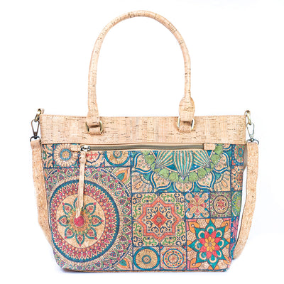 Flash Sale Printed Cork Crossbody and Handbag for Women BAGD-556