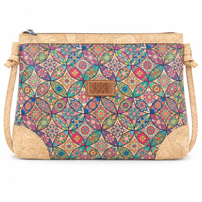 Cork Crossbody Bag with Back Zip Pocket | BAGD-669
