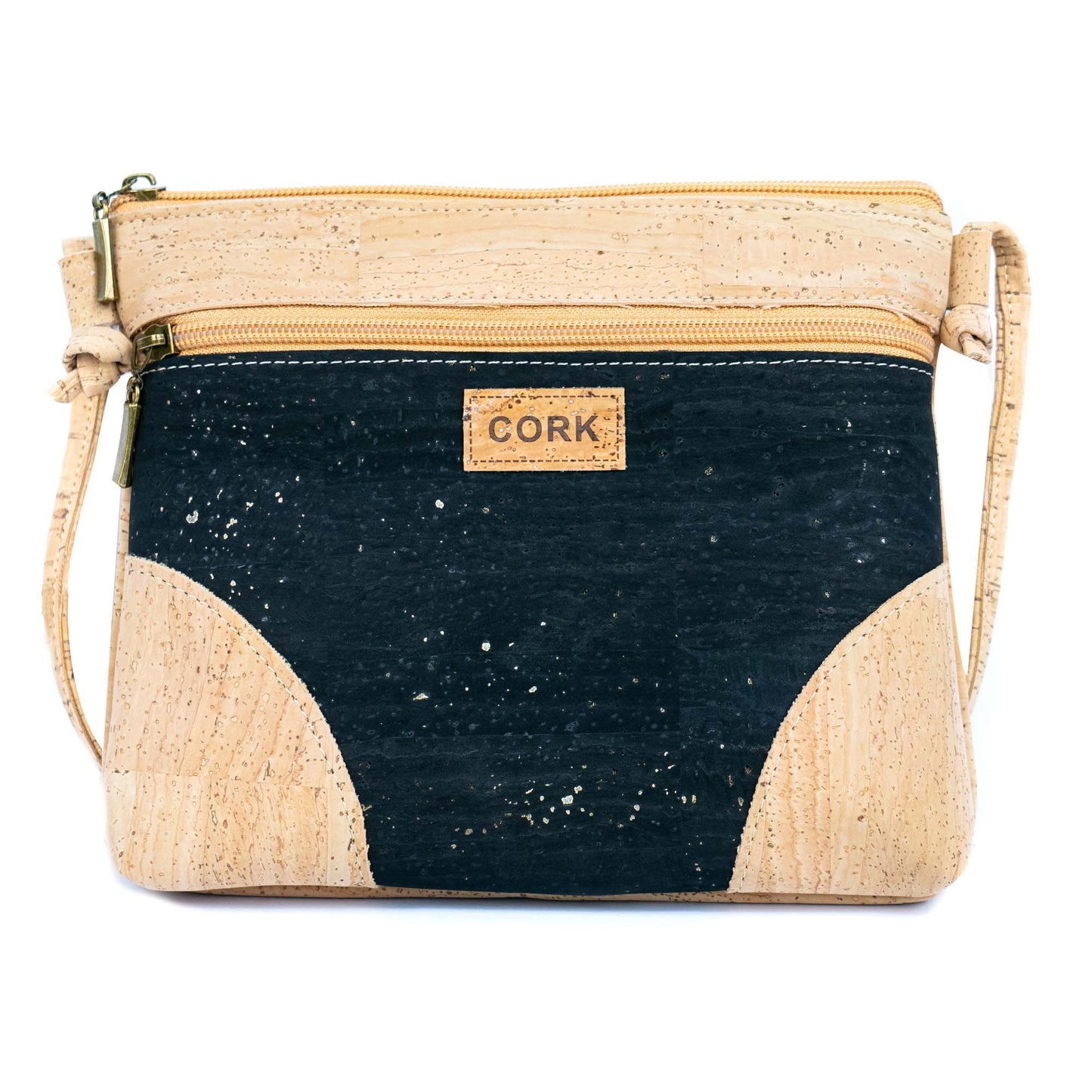 Cork Crossbody Bag Shoulder Purse with Zipper Pocket BAGP-327