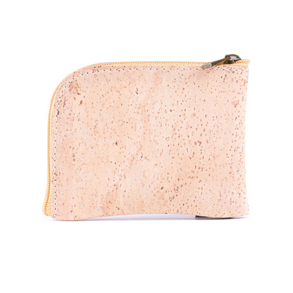 Men’s Black Cork Card & Coin Wallet – BAGP-051-A (5units）