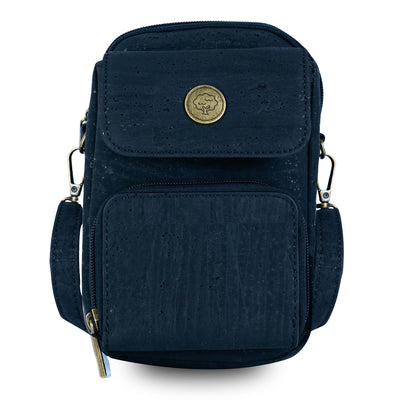 Cork Crossbody Phone Bag – Lightweight Vegan Sling Purse with Multi-Pockets BAG-2364