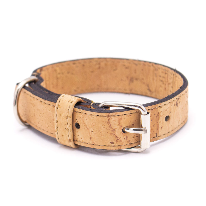 Cork Dog Collar -Comfortable L-535