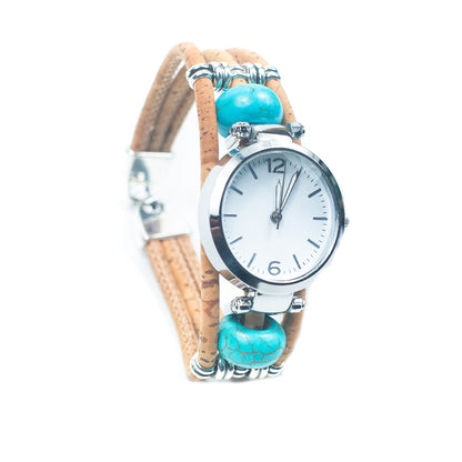 handmade cork watch DIY-012