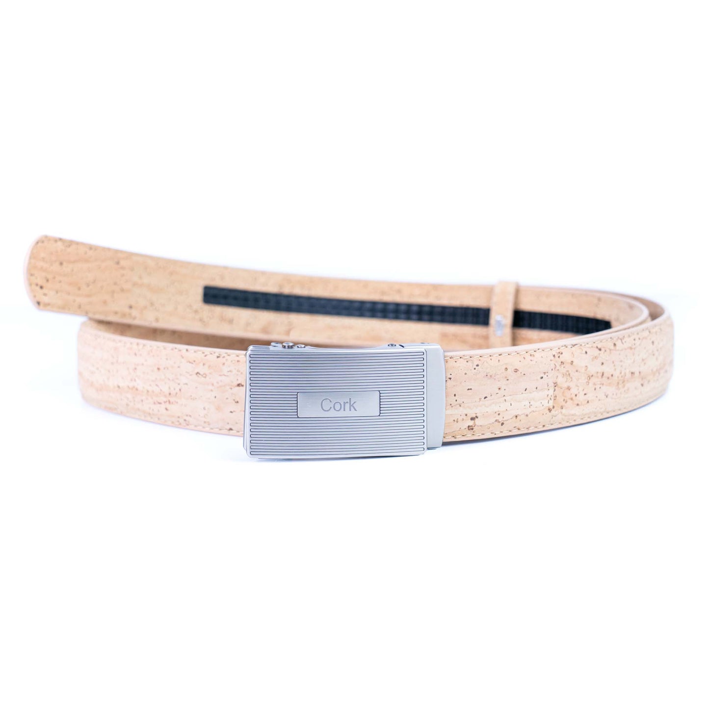 Men’s Adjustable Cork Belt with Automatic Buckle L-1167