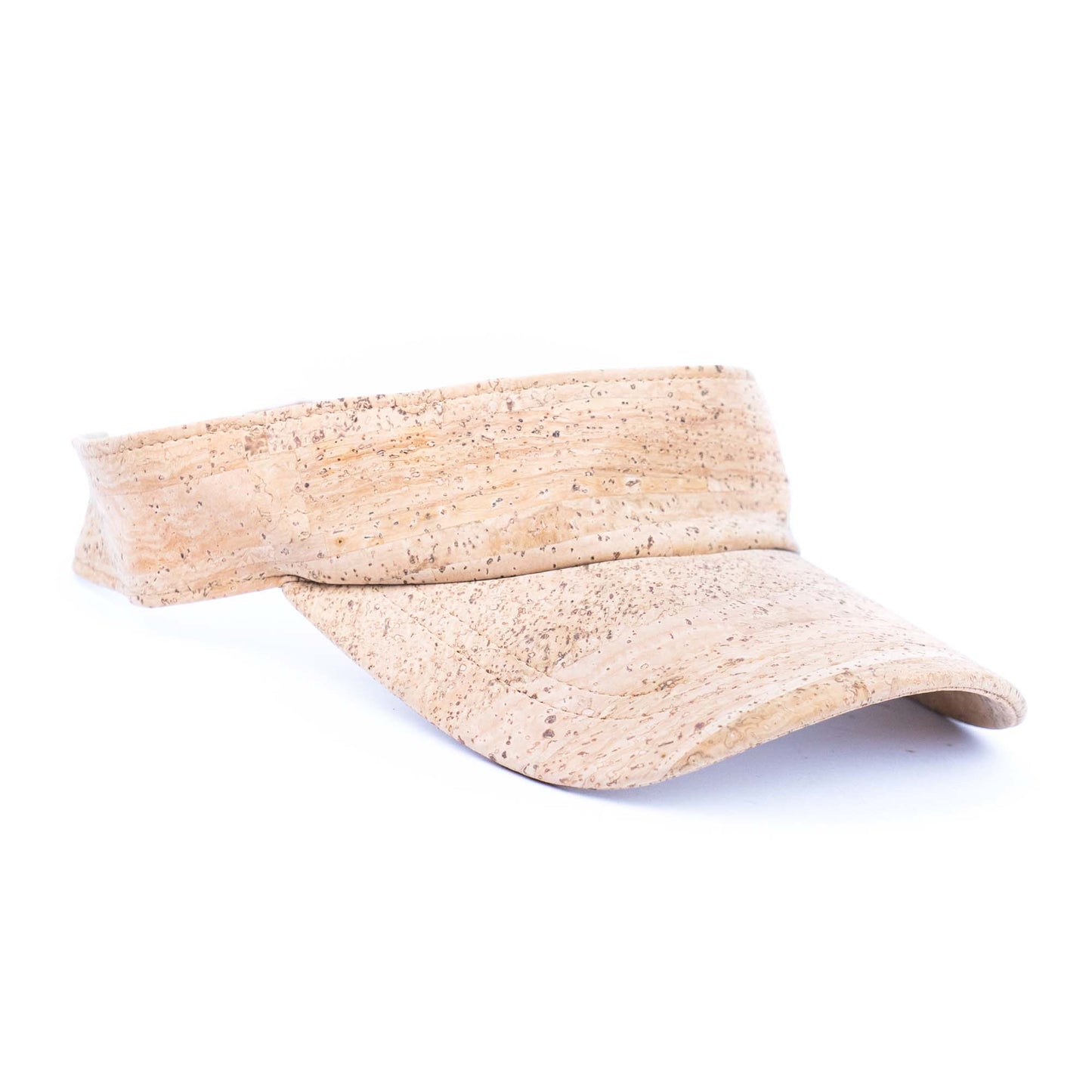 Natural cork sun visor cap One Size Fits All L-1103