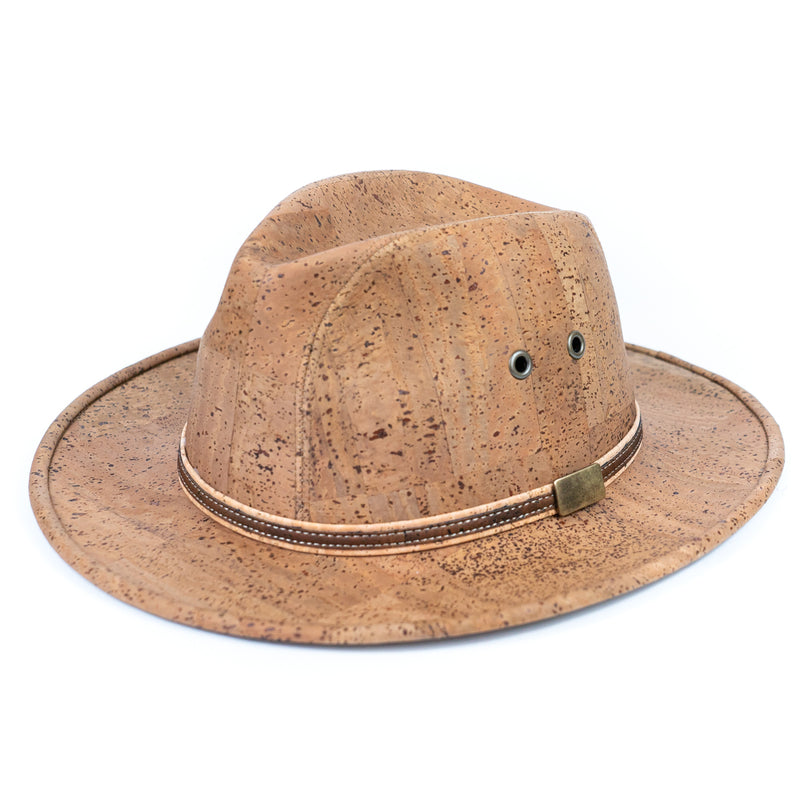 Natural Tobacco-Toned Cork Cowboy Hat,   L-1071 AD