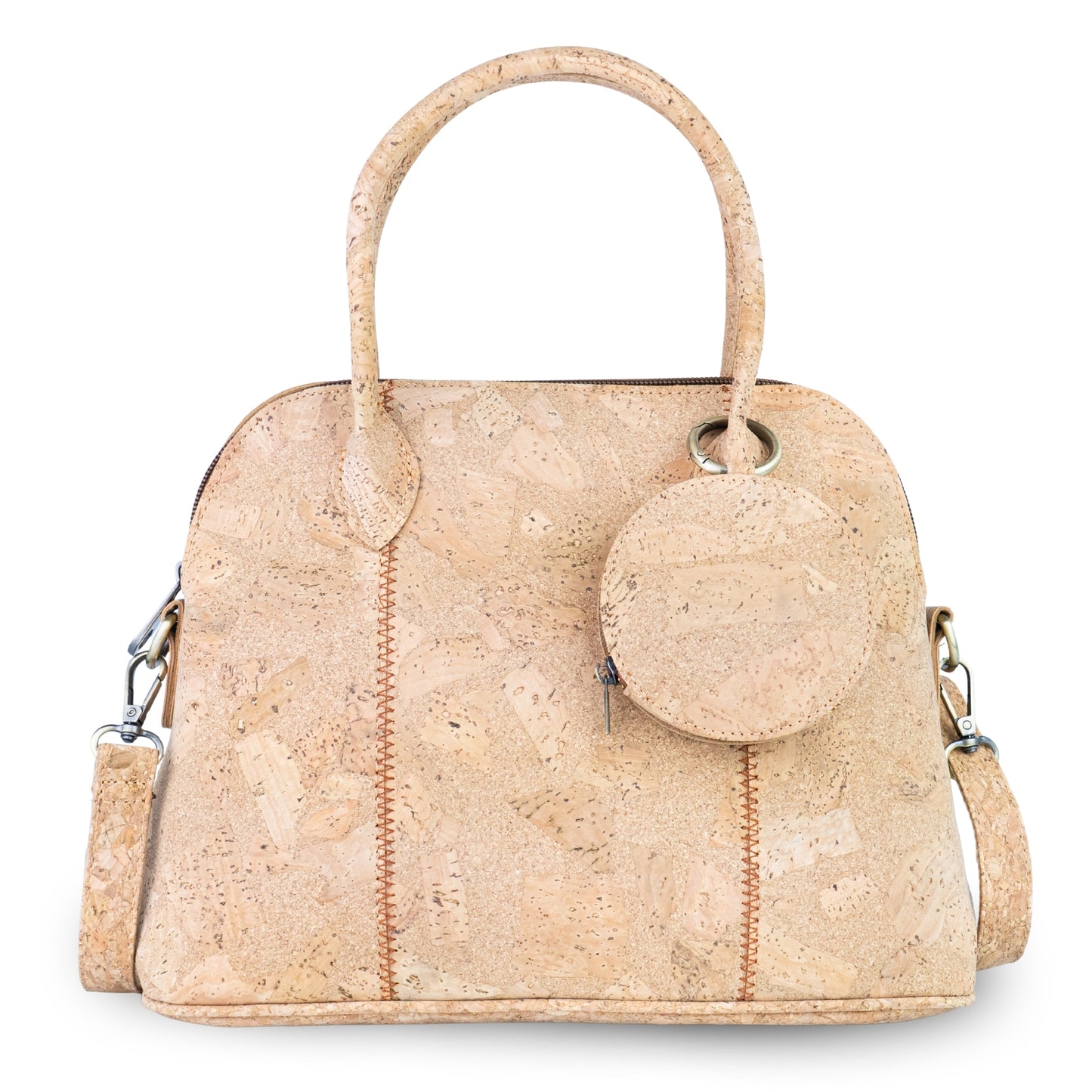 Cork Handbag with Coin Purse — BAGD-639