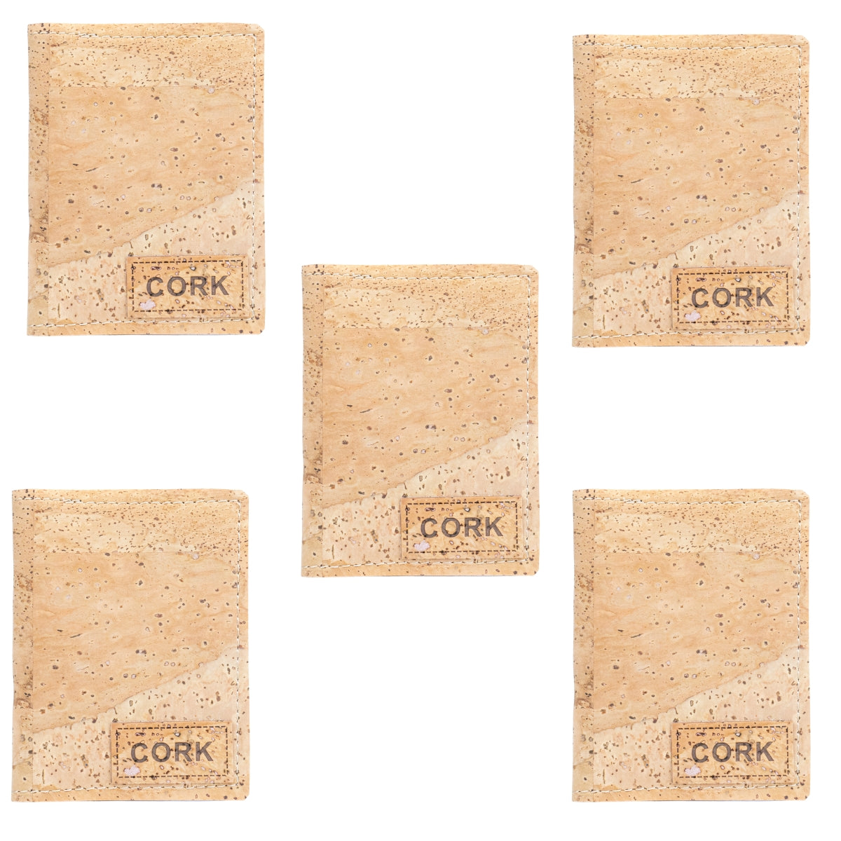 Slim Cork Card Holder Wallet BAGP-229A（5units）