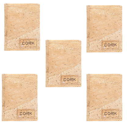 Slim Cork Card Holder Wallet BAGP-229A（5units）