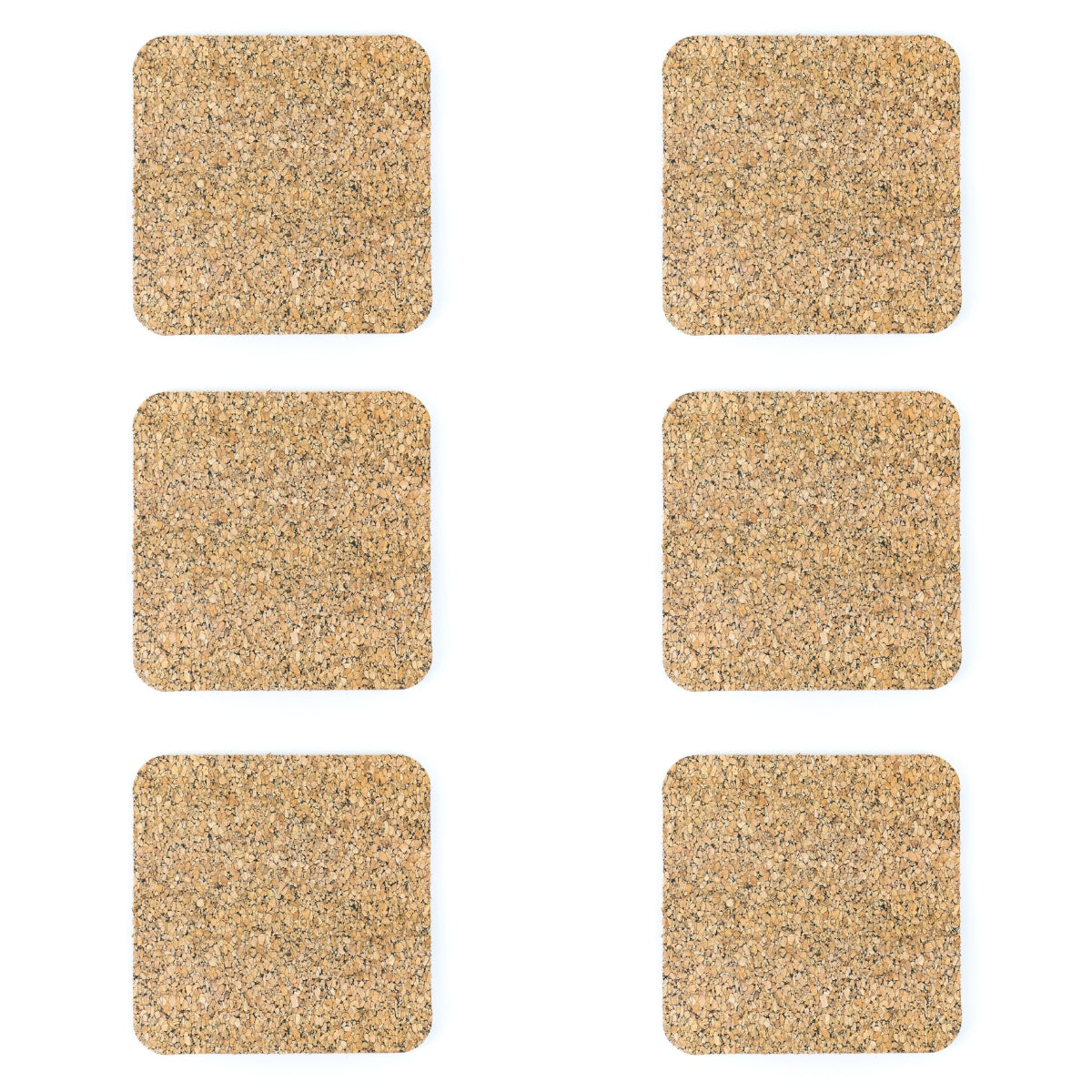 Cork Cup Coasters – Natural Collection  L-1155 (6 UNITS)