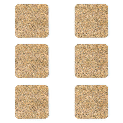 Cork Cup Coasters – Natural Collection  L-1155 (6 UNITS)