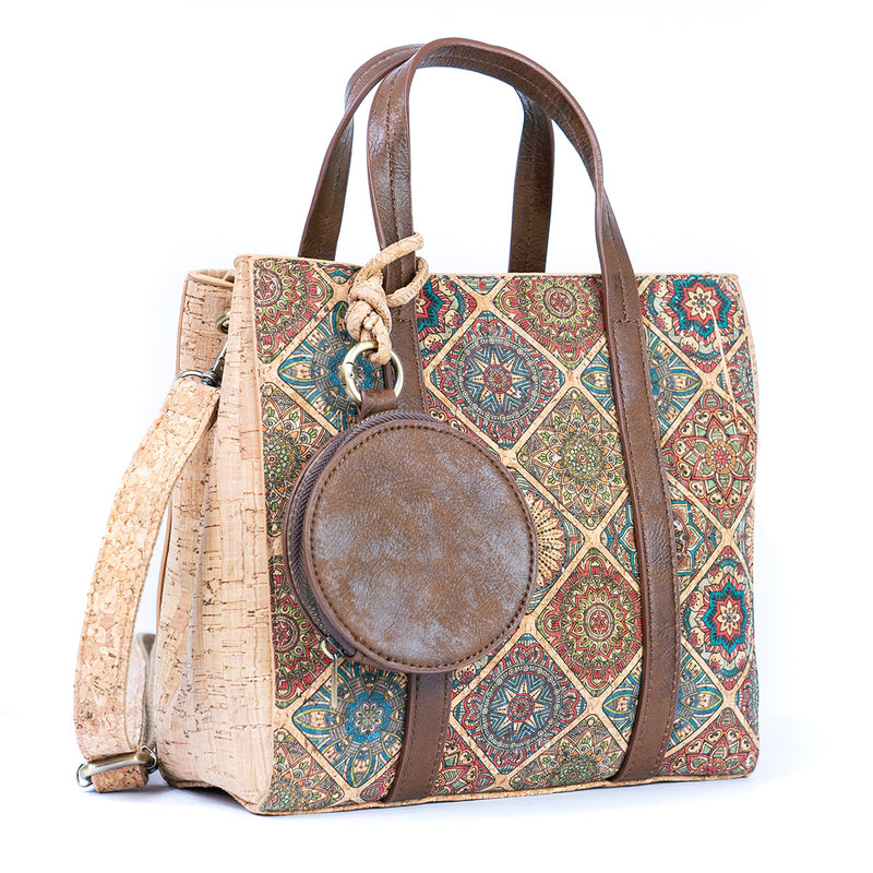 Flash Sale Printed Cork Crossbody and Handbag for Women BAGD-549