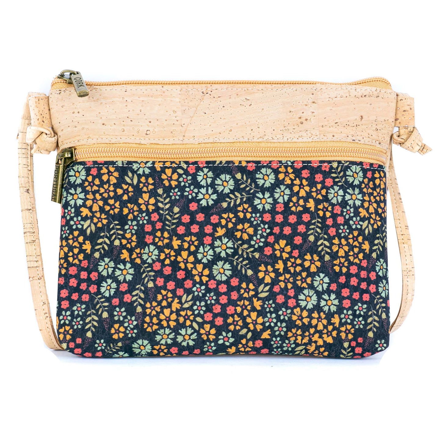 Floral Print Cork Crossbody Bag BAGP-322