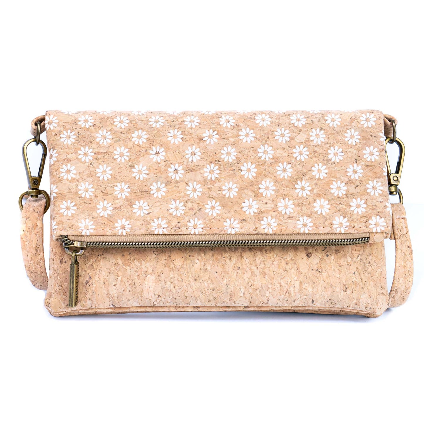 Vegan Cork Mini Crossbody Clutch BAG-2373